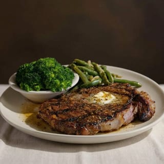 Broiled Rib Eye (16 oz)